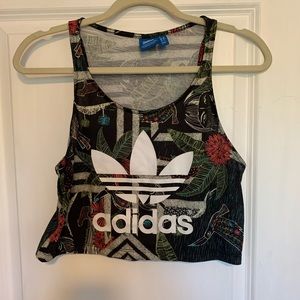 EUC Adidas Originals Crop Top size small